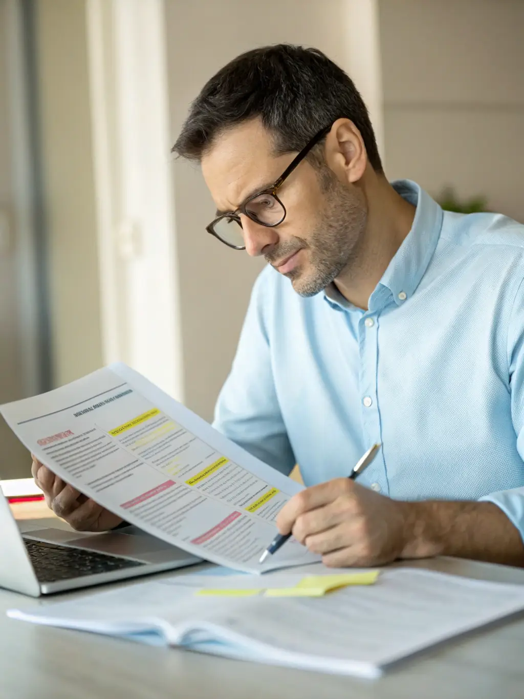 An image of a professional tax consultant assisting a client with documents in a bright office setting, representing individual tax filing services.